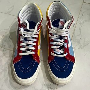 VANS ANAHEIM FACTORY SK8-HI 38 DX OG COLOR MIX/OG WHITE SHOES